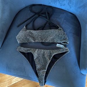 💰Cute sparkly shimmery bikini!